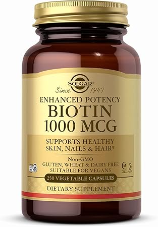Biotin 1000mcg Capsules by Solgar