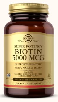 Biotin 5000mcg Capsules by Solgar