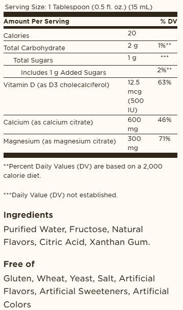 Liquid Calcium Magnesium D3 Orange Vanilla by Solgar