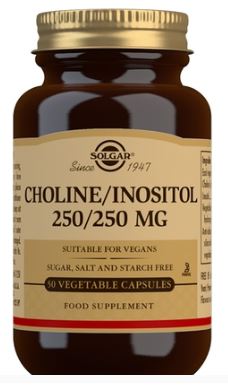 Choline & Inositol Cpsules by Solgar