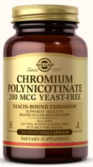 Chromium Polynicotinate Capsules by Solgar