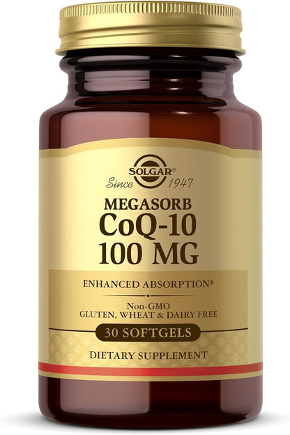 CoQ-10 100mg Softgels by Solgar