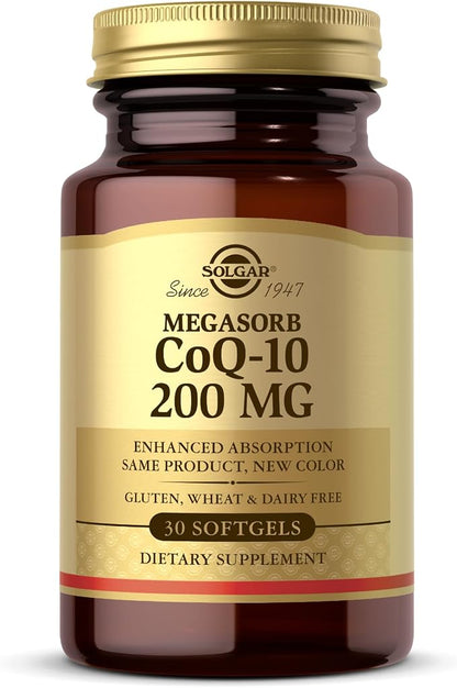 CoQ-10 200mg Softgels by Solgar