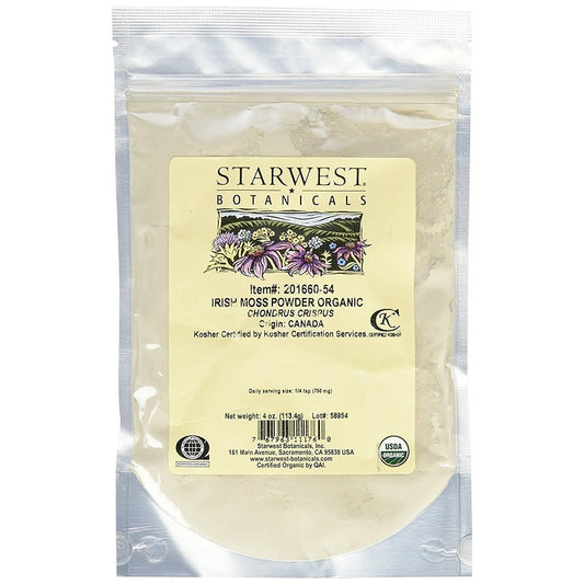 Irish Moss Powder 4oz by Starwest