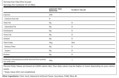 Karbolyn Blue Razz Watermelon 4.4lb by EFX Sports