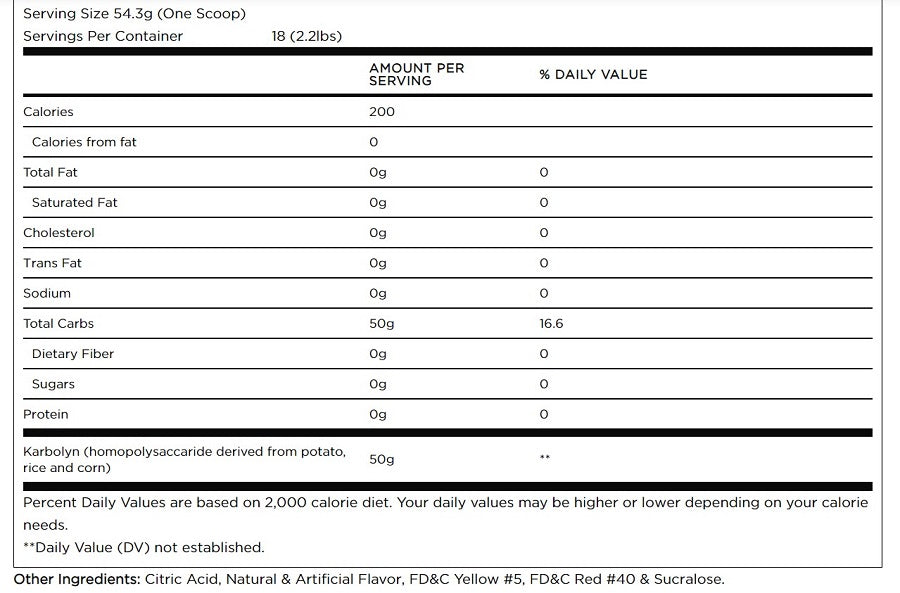 Karbolyn Orange 2.2lb by EFX Sports