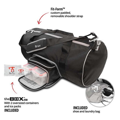 Trasporter Duffel Bag Black by Fitmark