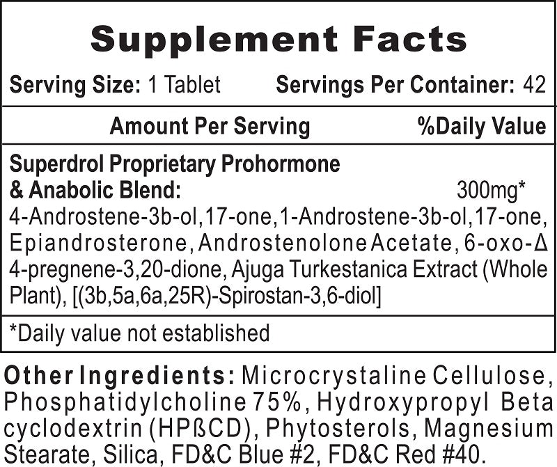 Superdrol by Hi-Tech Pharmaceuticals