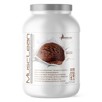 MuscLean Chocolate 2.5lb by Metabolic Nutrition