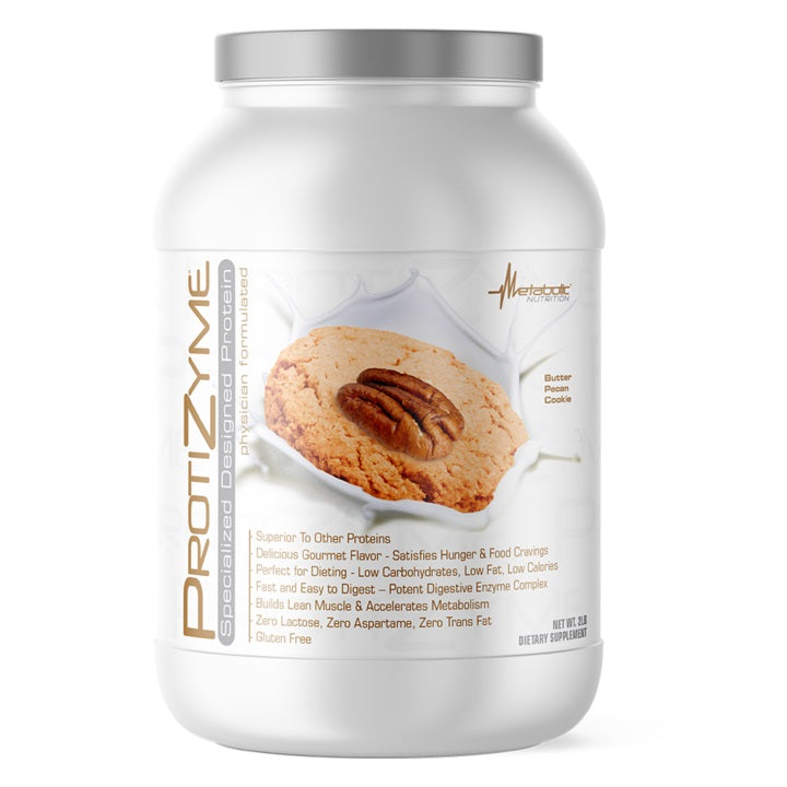Protizyme Butter Pecan 2lb by Metabolic Nutrition