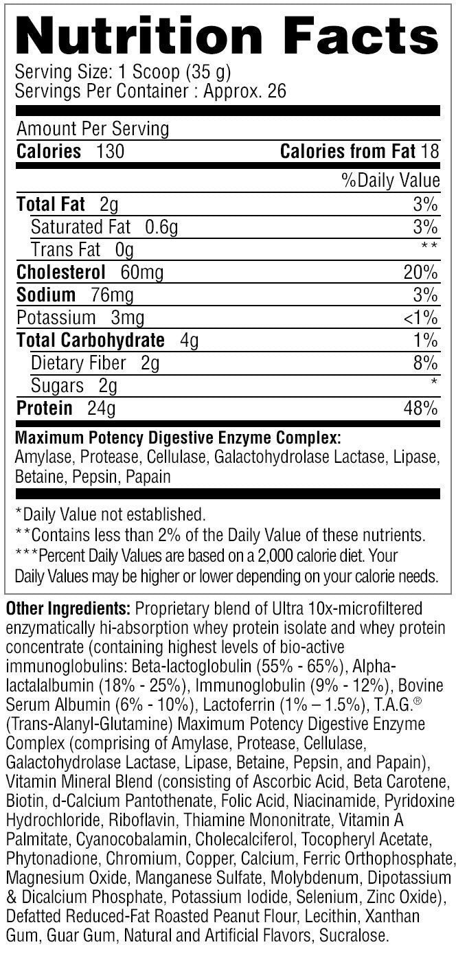 Protizyme Butter Pecan 2lb by Metabolic Nutrition