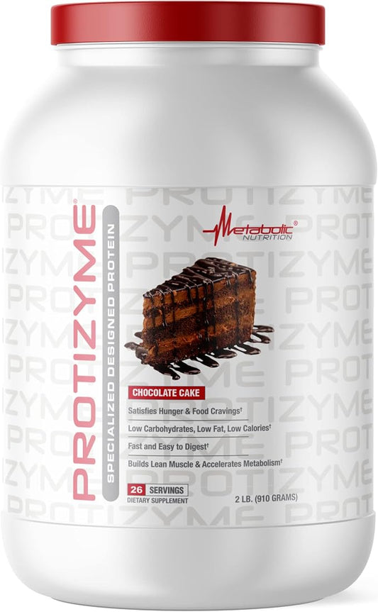Protizyme Chocolate 2lb by Metabolic Nutrition