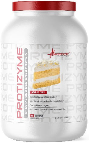 Protizyme Vanilla 2lb by Metabolic Nutrition