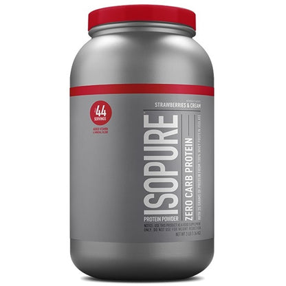 Isopure Strawberries & Cream 3lb by Nature's Best
