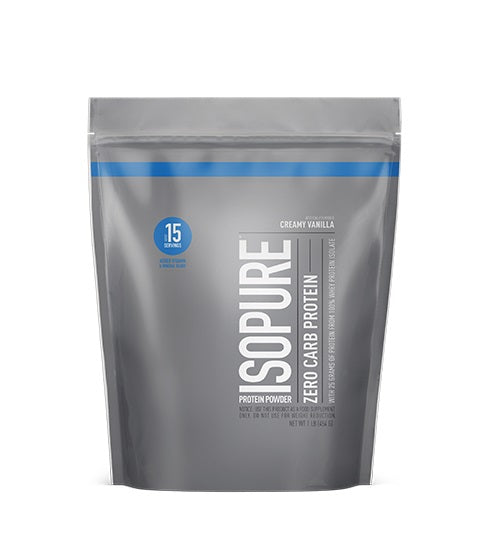 Isopure Creamy Vanilla 1lb by Nature's Best