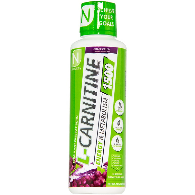 L-Carnitine 1500 Grape Crush by Nutrakey