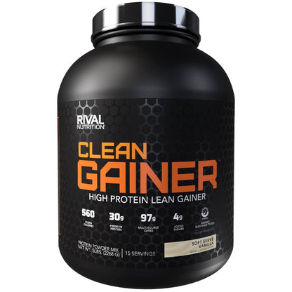 Clean Gainer Soft Serve Vanilla 5lb by Rival Nutrition