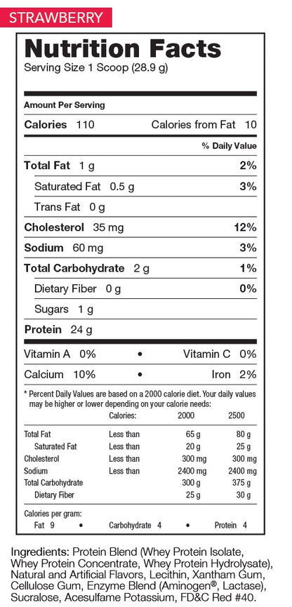 Rival Whey Strawberries & Cream 2lb by Rival Nutrition