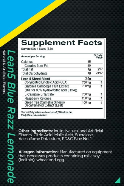 Lean 5 Blue Razz Lemonade by Rule One