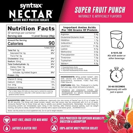 Nectar Super Fruit Punch by Syntrax