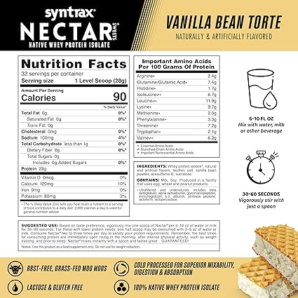 Nectar Vanilla Bean Torte by Syntrax