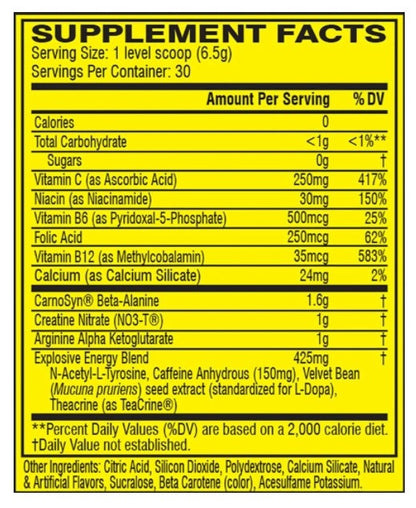 C4 Original Orange Burst 30svg by Cellucor