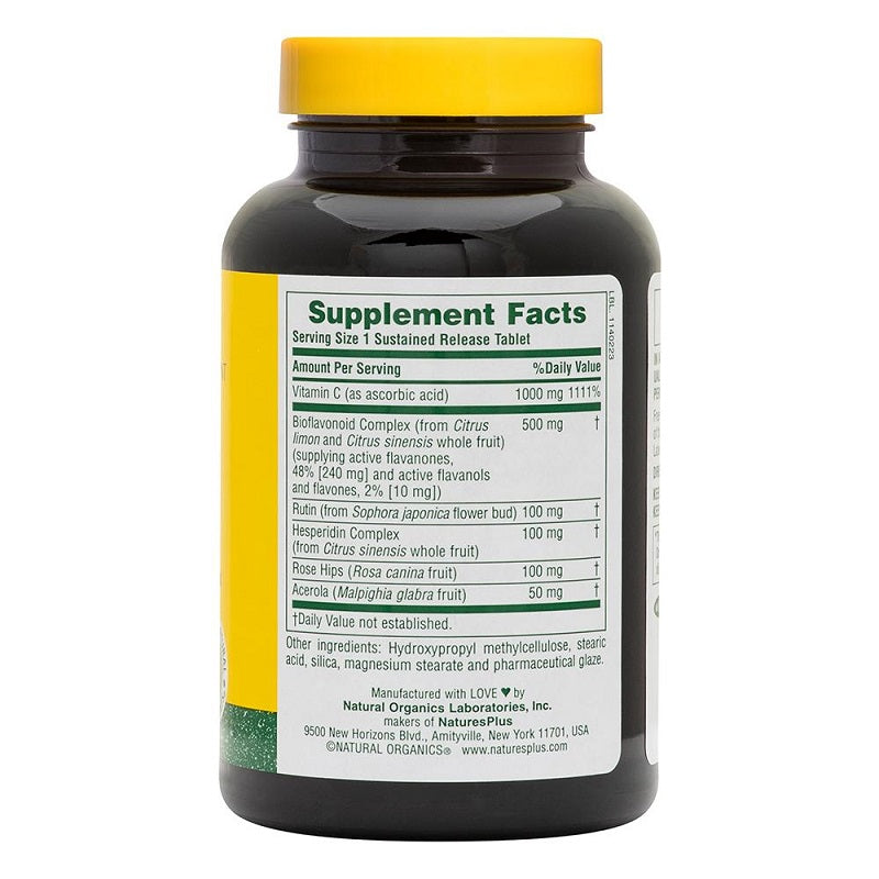 Super C Complex 1,000mg 90tabs by NaturesPlus
