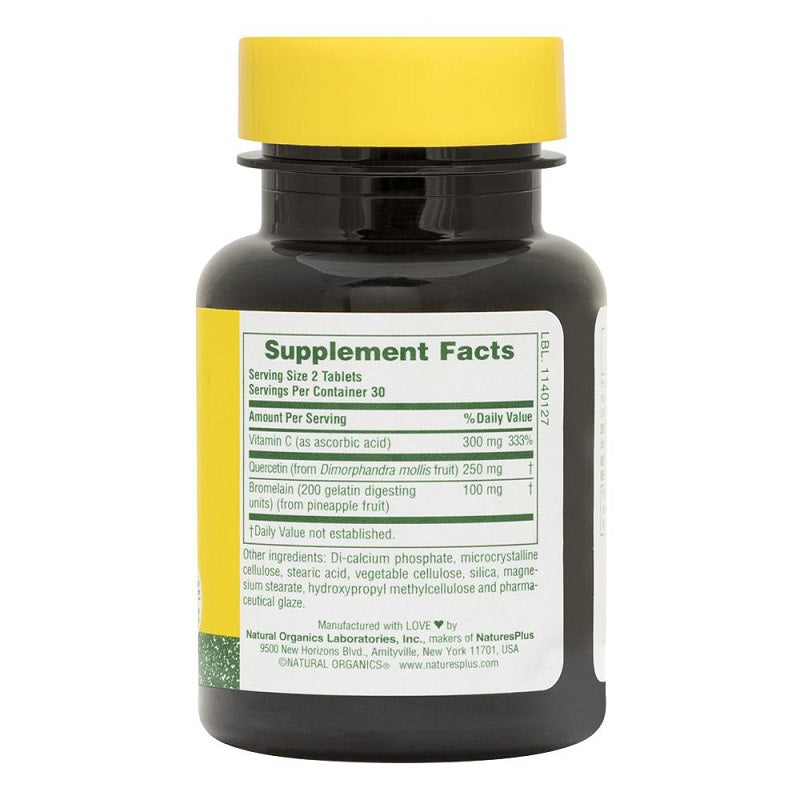 Quercetin Plus 60tabs by NaturesPlus