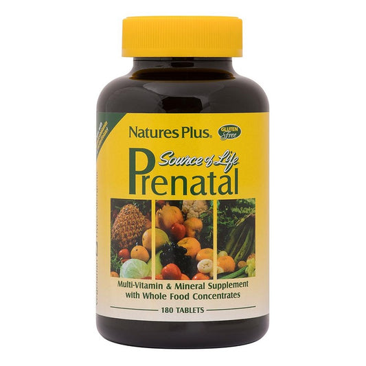 Source of Life Prenatal Multivitamin 180tabs by NaturesPlus