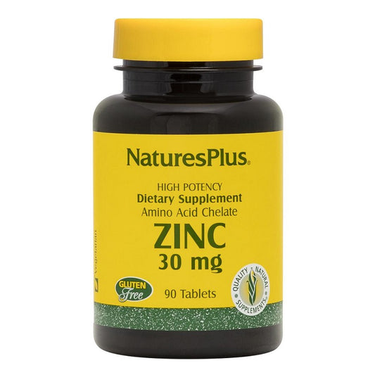 Zinc 30mg 90tabs by NaturesPlus