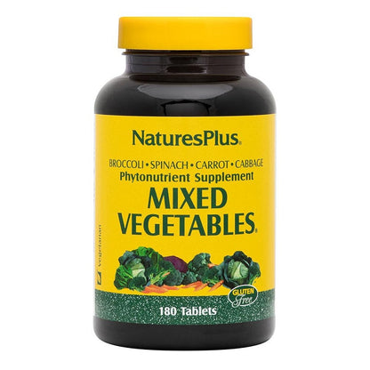 Mixed Vegetables 180tabs by NaturesPlus
