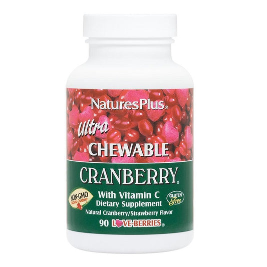 Ultra Cranberry 200mg 90 Chewables by NaturesPlus