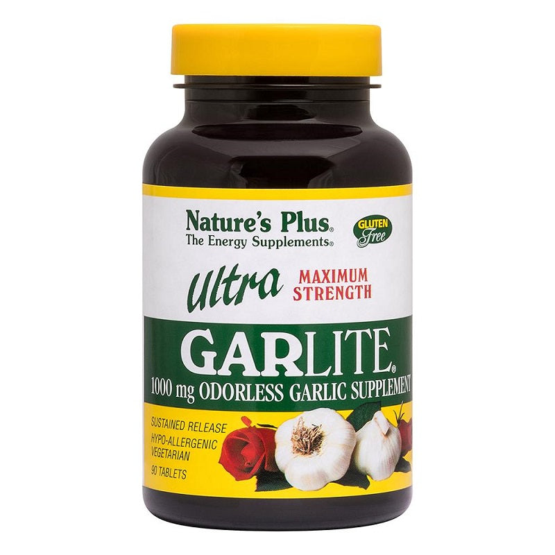 Ultra Garlite 1,000mg 90tabs by NaturesPlus