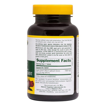 Ultra Garlite 1,000mg 90tabs by NaturesPlus