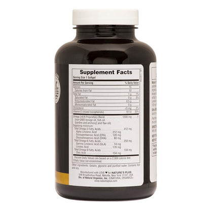 Ultra Omega 3/6/9 120sg by NaturesPlus