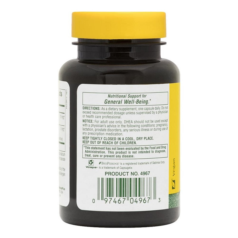 DHEA-10 with Bioperine by NaturesPlus
