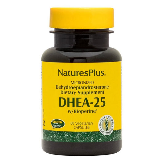 DHEA-25 with Bioperine by NaturesPlus
