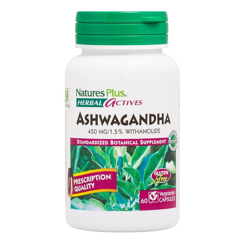 Ashwagandha 450mg 60VegCaps by NaturesPlus