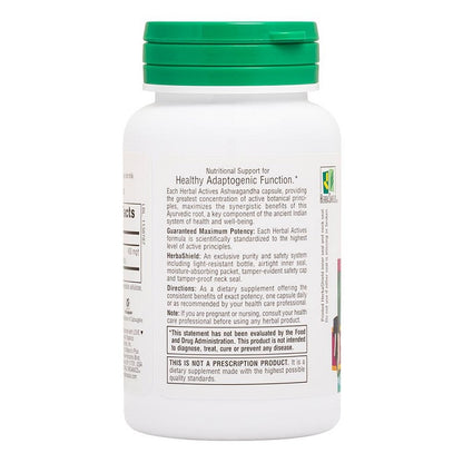 Ashwagandha 450mg 60VegCaps by NaturesPlus