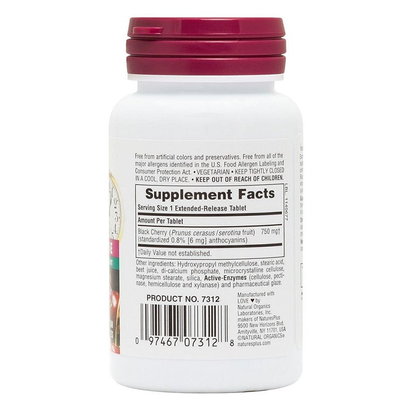 Black Cherry ER 750mg 30tabs by NaturesPlus
