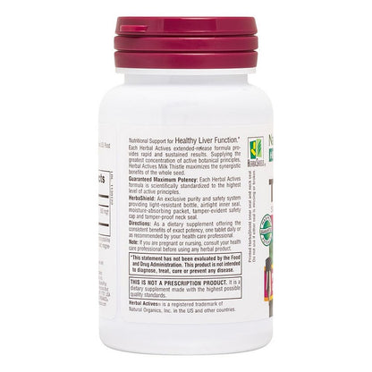 Milk Thistle ER 500mg 30tabs by NaturesPlus