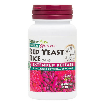Red Yeast Rice ER 600mg 30tabs by NaturesPlus