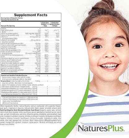 Animal Parade Gold Assorted 120 Chewables by NaturesPlus