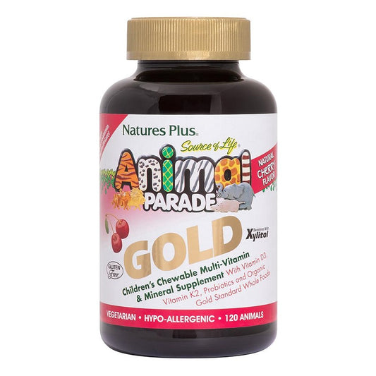 Animal Parade Gold Cherry 120 Chewables by NaturesPlus