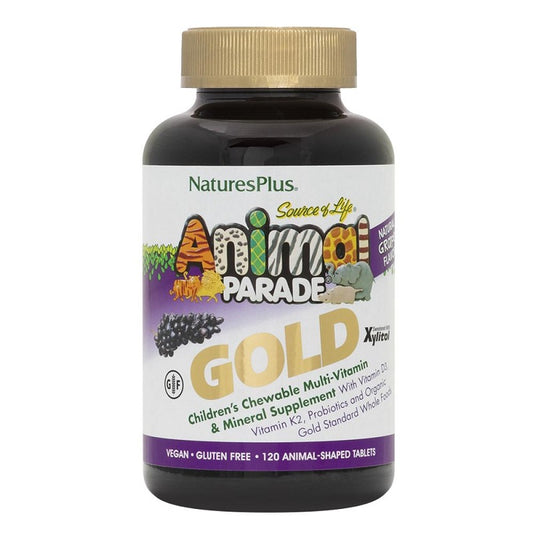 Animal Parade Gold Grape 120 Chewables by NaturesPlus