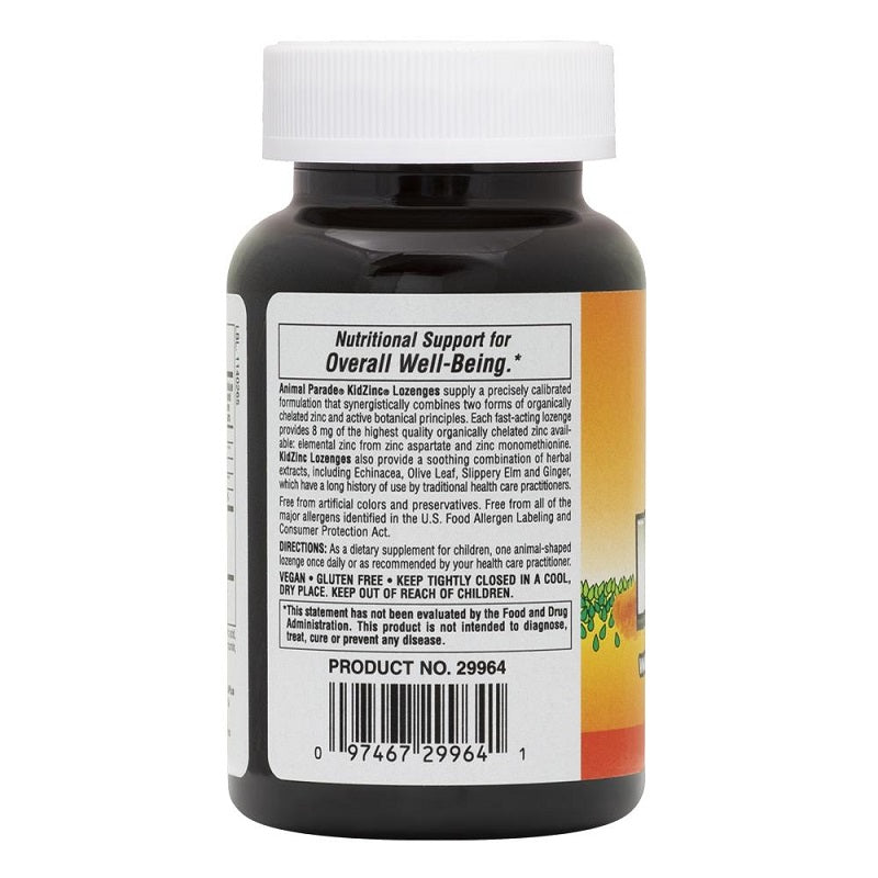 Animal Parade Kid Zinc 90 Lozenges by NaturesPlus