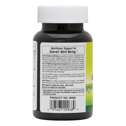 Animal Parade KidGreenz 90 Chewables by NaturesPlus