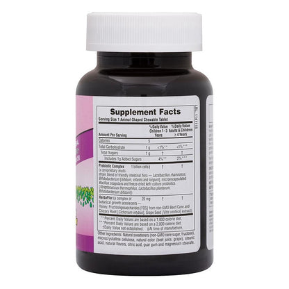 Animal Parade AcidophiKidz 90 Chewables by NaturesPlus