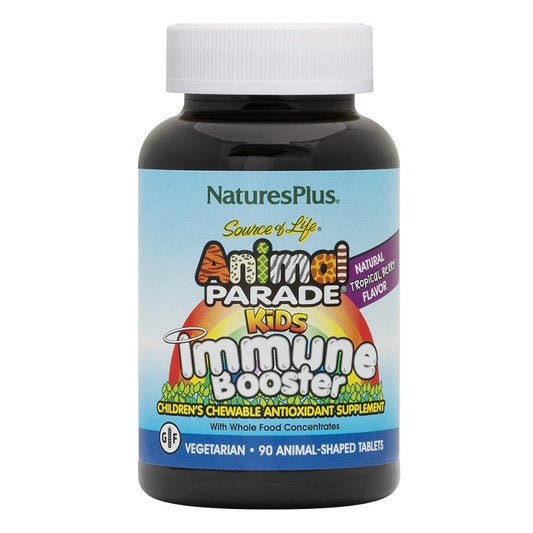 Animal Parade Kids Immune Booster 90 Chewables by NaturesPlus