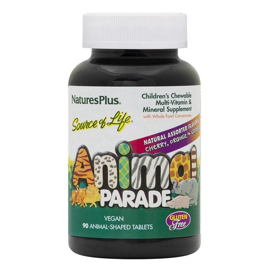 Animal Parade Assorted 90 Chewables by NaturesPlus